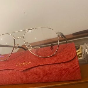 Cartier aviator eyeglasses